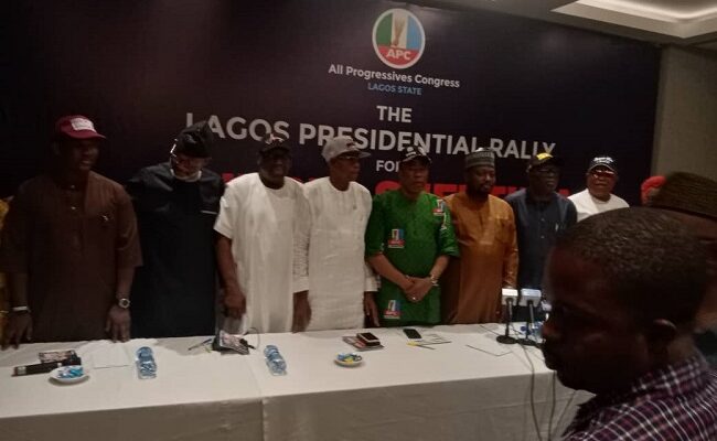 APC to hold presidential campaign rally in Lagos on Saturday