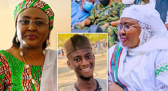 'Go To Court' - Nigerians Slam Aisha Buhari For Kidnapping, Brutalising, Aminu Over Derogatory Post