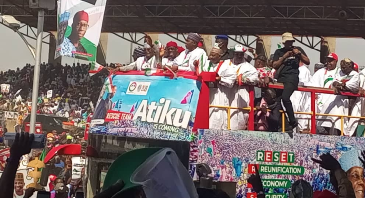 I’ll set aside $10 billion for employment of youths, women if elected, Atiku says in Kwara