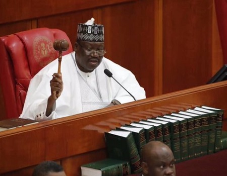 Senate bill sports university,withhold assent to Electoral Act, Senate confirms board members, Senate summons over cryptocurrency ban, Senate upholds Auditor-General's report, Legacy Projects, Senate, loan request, lawan
