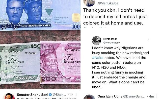 Social media reacts to unveiling of new naira notes