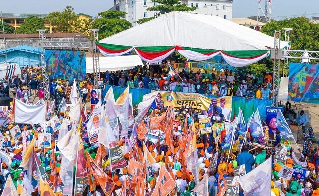 APC campaign train berths in Lagos West