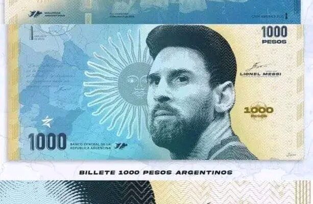 Argentina's Apex Bank "Jokingly" Considers Adding Lionel Messi's Image On Banknotes