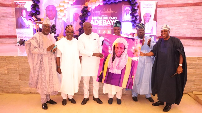 Associates celebrate as former Oyo AG becomes SAN