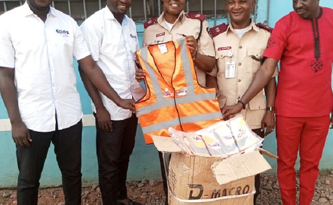 FRSC gets 45 reflective jackets in Oyo