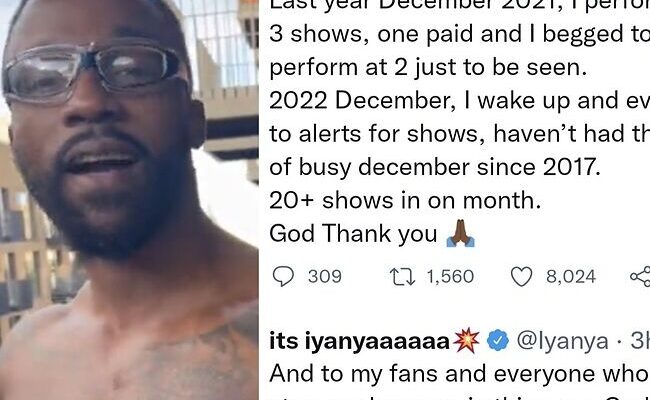 I begged to perform for free last year, Iyanya says as he thanks God for turnaround