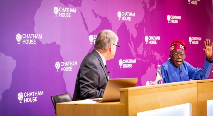 Moment Tinubu Assigned El-Rufai, Dele Alake, Others To Answer Questions He Was Asked At Chatham House London