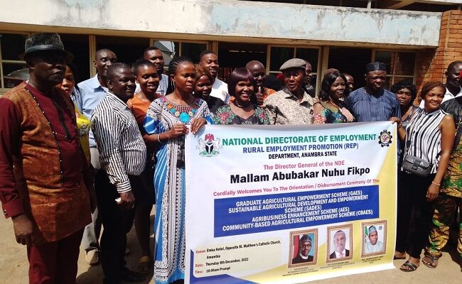 NDE empowers 42 persons with agribusiness soft loans in Anambra