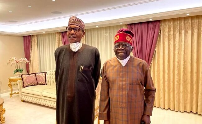 Nigeria is lucky to have you as President, Tinubu tells Buhari