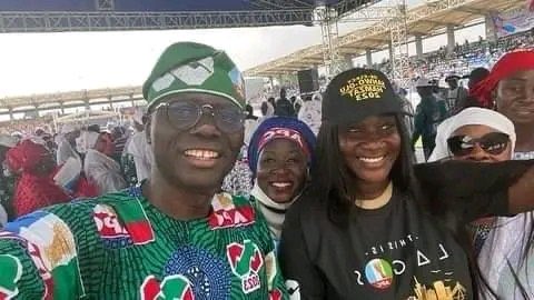 Nigerians Reacts As Mercy Johnson Joins Sanwo-Olu At Bola Tinubu Women’s Lagos Rally