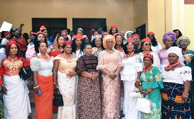 Okowa’s wife hosts monarchs’ wives, appreciates their support