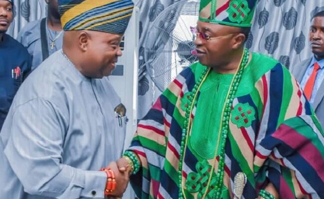 Oluwo commends Adeleke for assurance of better welfare package for monarchs in Osun