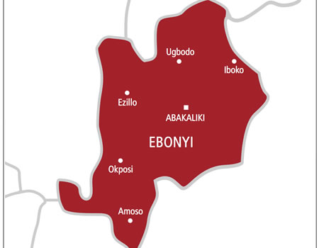Tension in Ebonyi .Gunmen attack community, Effium killings: Ebonyi group condemns attack on Ezza refugees' camp, 25 years after, Osobong, Izzi/Ikwo communities reunite, declare ceasefire, Gunmen kill three policemen in Ebonyi, tortured by Ebubeagu operatives, sever head of Ebubeagu security personnel, renewed attack in Ebonyi communities, Hoodlums kill Ebubeagu member, Police arrest man for kidnapping, Police kill kidnap kingpin, selling newborn baby, Ebonyi council boss debunks,Police arrest teacher allegedly parading as lawyer in Ebonyi, recommends N189m compensation, Killings have continued in Ebonyi, Ebonyi indigenes raise the alarm, Ebonyi, building collapse,, Suspected suicide bomber killed, Ebonyi PDP set to