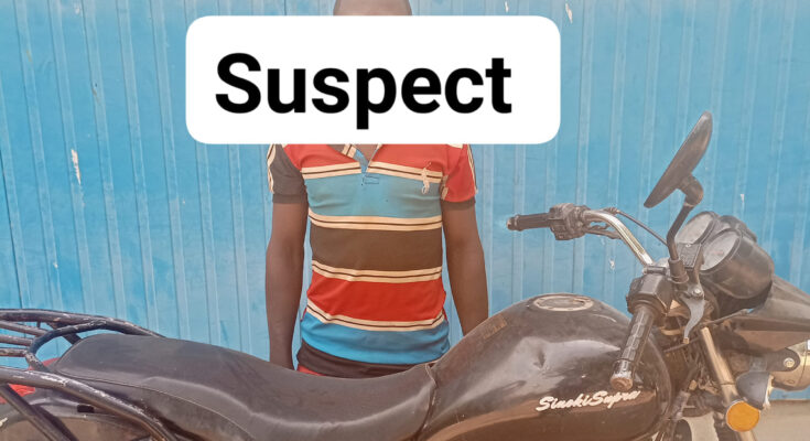 24-Year-Old Notorious Motorcycle Thief Arrested In Jigawa