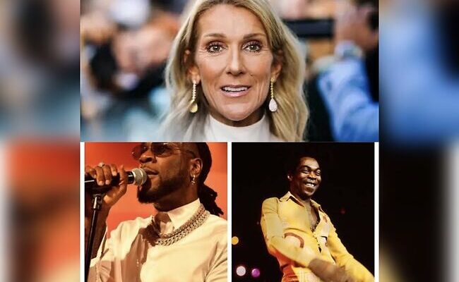 Celine Dion missing as Fela Kuti, Burna Boy make Rolling Stone Magazine's world's best 200 singers of all time