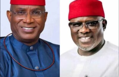 Delta 2023: Let's go for national TV debate, Omo-Agege challenges PDP's Oborevwori