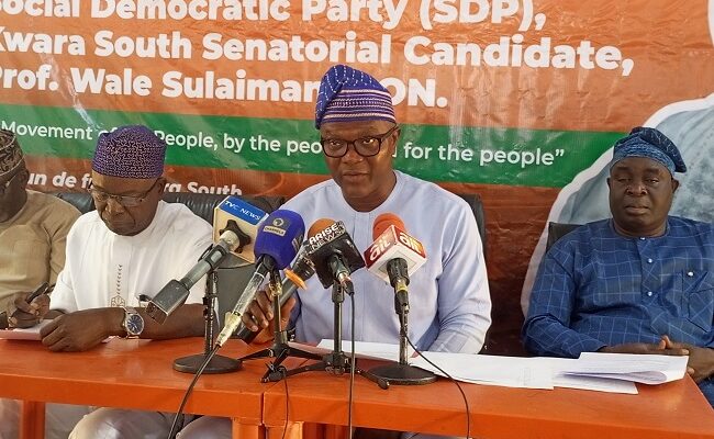 Kwara SDP senatorial candidate mulls special funds for free education, health, others