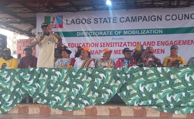 Lagos APC SCC educates traders,