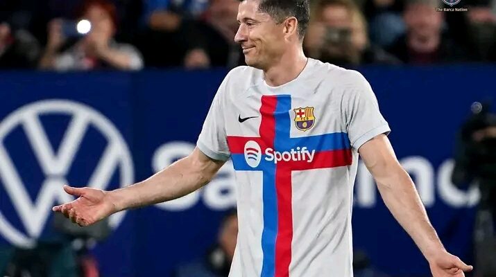 Laliga Hands Barcelona Blow As Lewandoski's Red Card Ban Upheld