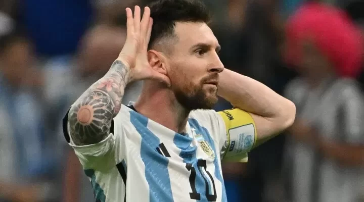 Messi Admits To Regretting Behaviour In Argentina-Netherlands World Cup Win