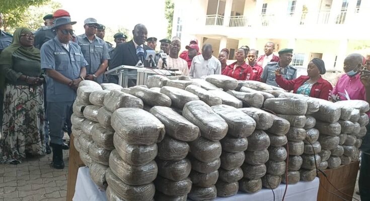 Nigeria Customs hands over suspected illicit package worth N2.65million to NDLEA in Minna