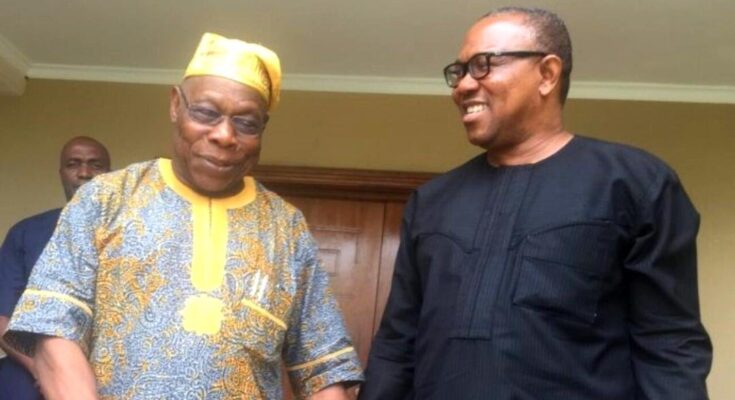 Obasanjo Officially Backs Peter Obi For 2023 Presidency