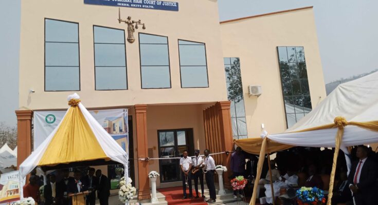 Olanipekun donates ultra-modern courtroom to Ekiti judiciary, laments infrastructural decay