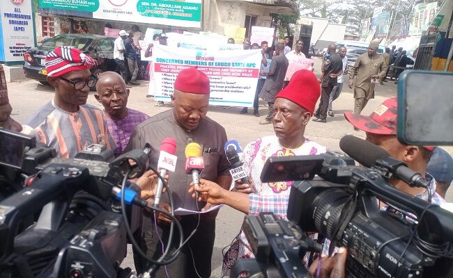 Protest rocks APC national secretariat over alleged misuse of party fund