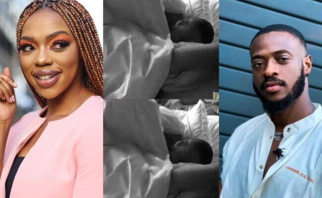 VIDEO: Moment 2 BBTitans housemates caught kissing