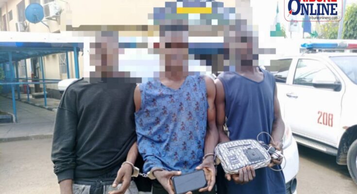 2 ex-convicts,1 other arrested for robbery in Lagos 