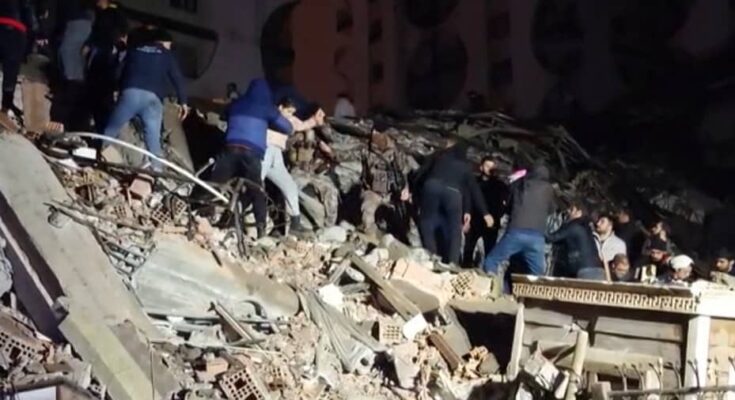 Atleast 1600 dead in Syria, Turkey earthquake