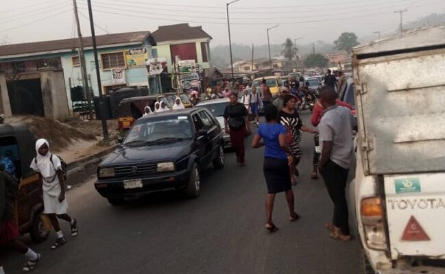 Banks, businesses shut down as protest spreads across Ibadan