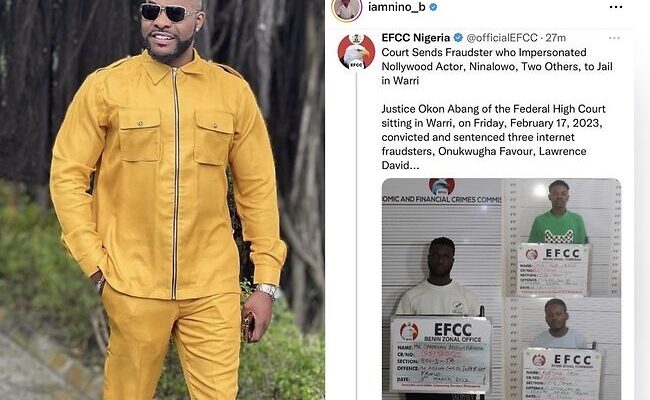 Court jails Bolanle Ninalowo’s impersonator, two others