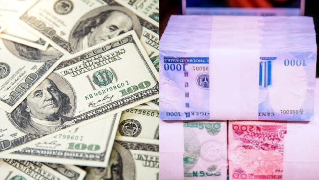 Dollar gains, as Naira sells at N461.50 amid cash crunch