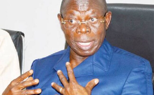 Edo govt fingers Oshiomhole, calls for his arrest