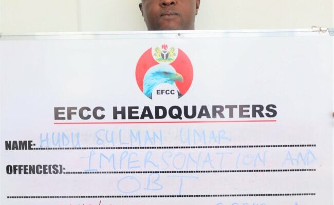 Fake EFCC chairman nabbed on Valentine's Day
