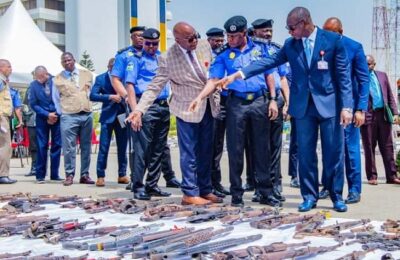 General Elections: IGP returns recovered weapons to arms agency