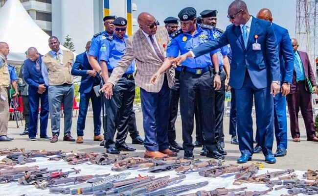 General Elections: IGP returns recovered weapons to arms agency