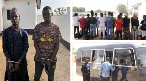 Human trafficking: Nigerian Navy rescues 18 victims, arrests 2 suspects in Kano