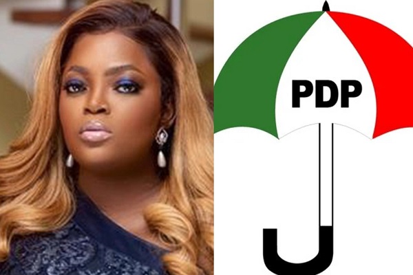 Lagos PDP condoles with Funke Akindele over mother's demise