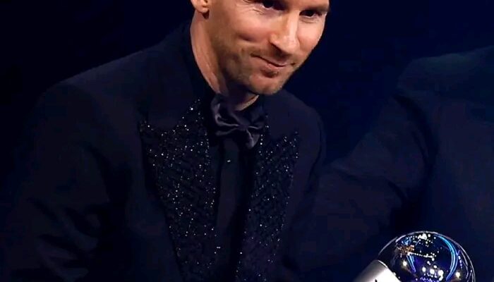 Lionel Messi Wins Best FIFA Men's Player Of The Year Award