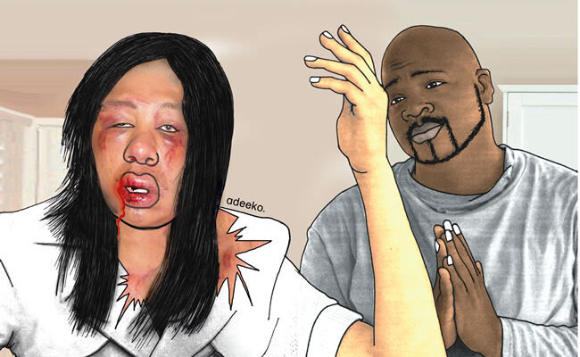 My husband begged to live in my house after punching, stripping me naked —Wife