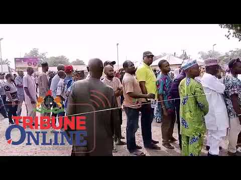 #NigeriaElections2023: Voting at PU23 Sa’Karuyi’s Palace, Karl, Abuja