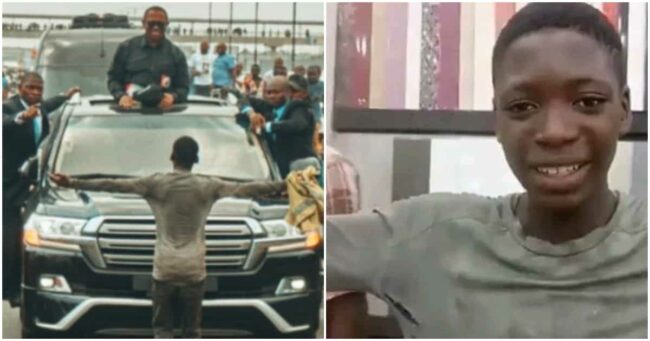 Nigerians crowd-fund for teen in Obi Lagos rally viral photo
