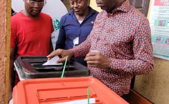 Obaseki votes, calls for hastened electoral process