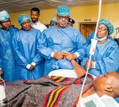 Ogun Protest: Dapo Abiodun Visits Stray Bullet Victim At FMC