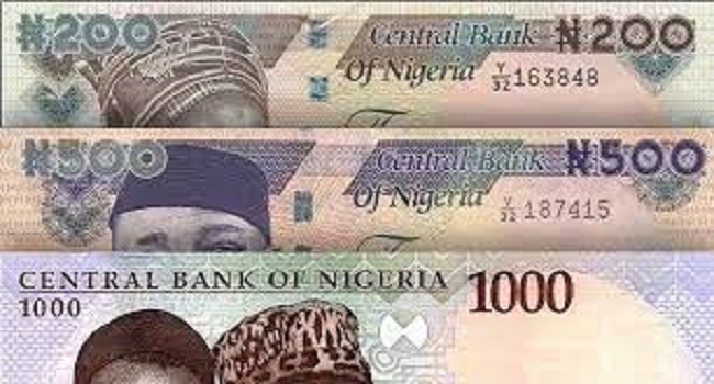 Old Naira notes