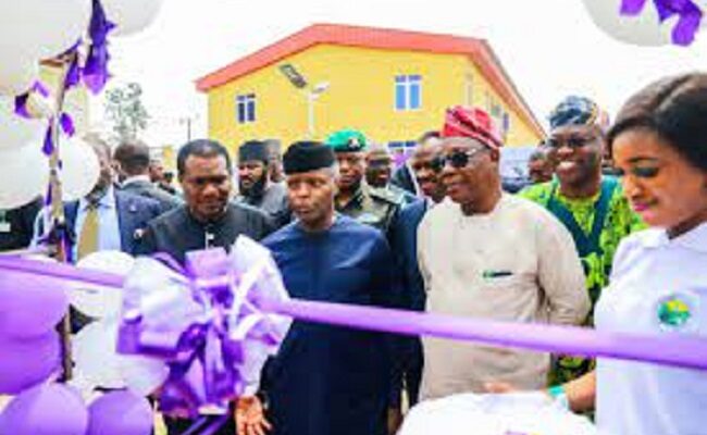 Osinbajo commissions Phase 1 of Westlink Iconic Villa