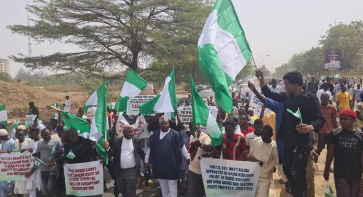 Protesters Storm CBN, AGF Offices Over Supreme Court Order