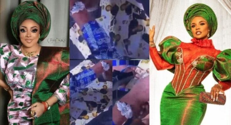 Reactions As Nigerians Print, Spray 'Party Money' To Avoid Arrest (Video)